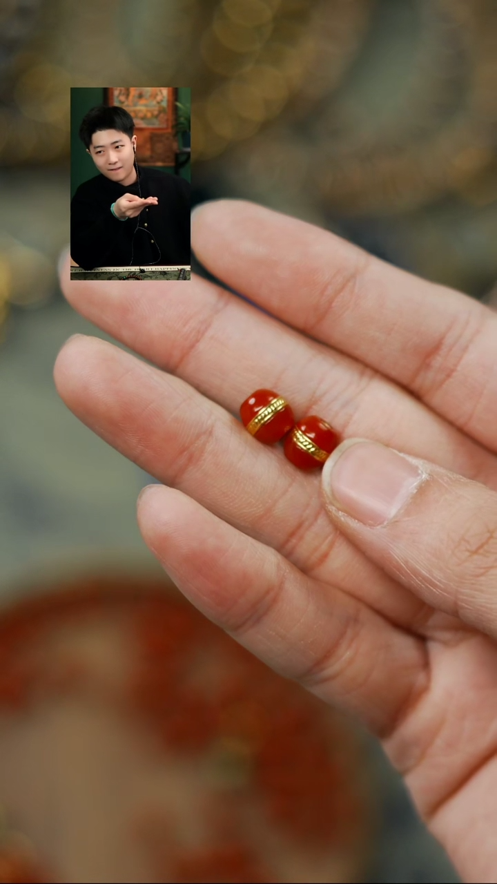 【闪购商品】南红玛瑙文玩配饰未镶嵌文玩配饰