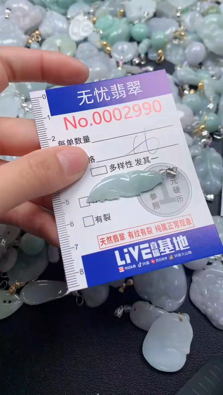 颈饰未镶嵌翡翠2990