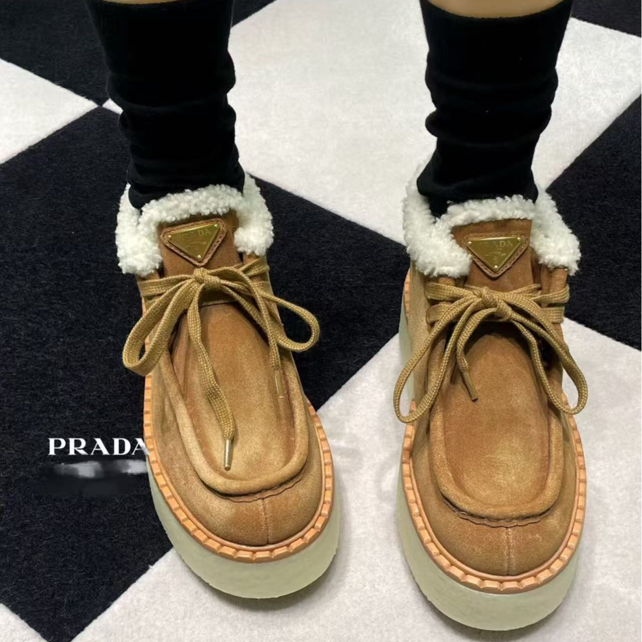 未使用 Prada/普拉达 /六六/女鞋