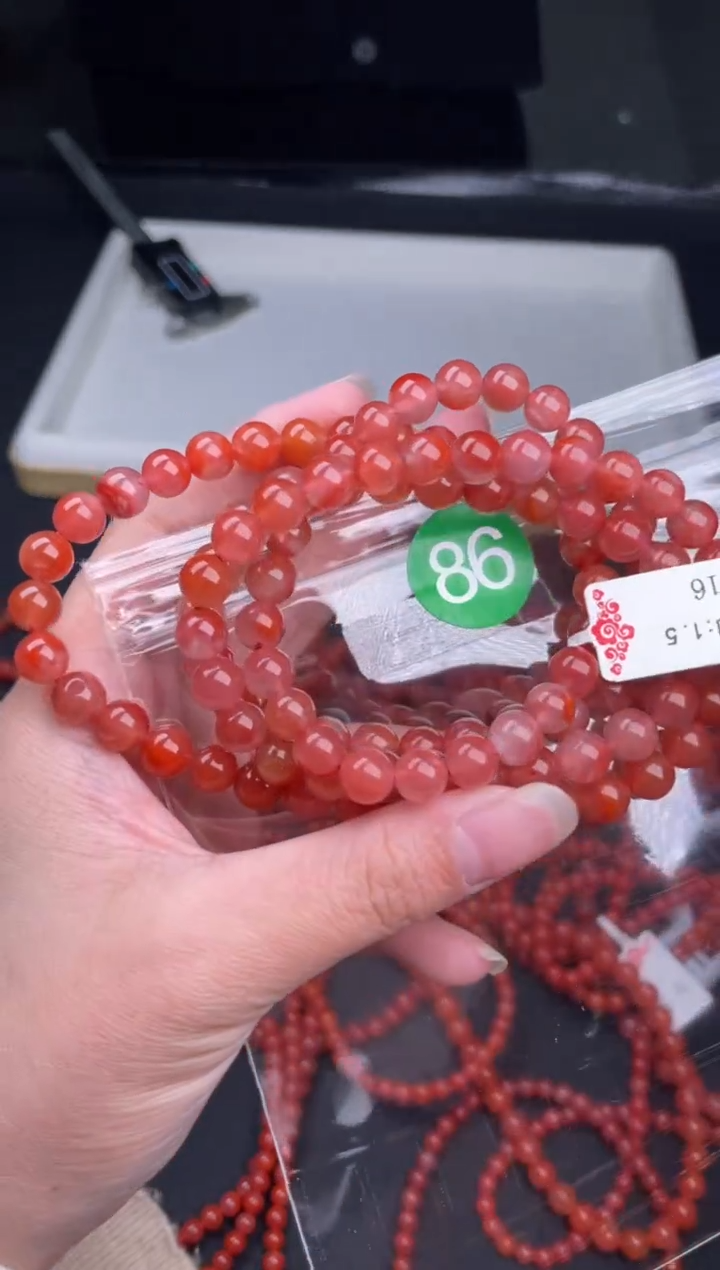 【闪购商品】南红玛瑙珠宝奇石未镶嵌86-8+