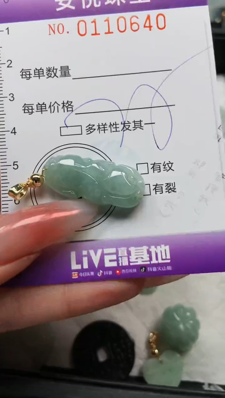 【闪购商品】翡翠颈饰未镶嵌闪购0110640