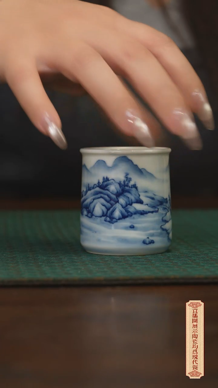 瓷片柴窑青花破价福利