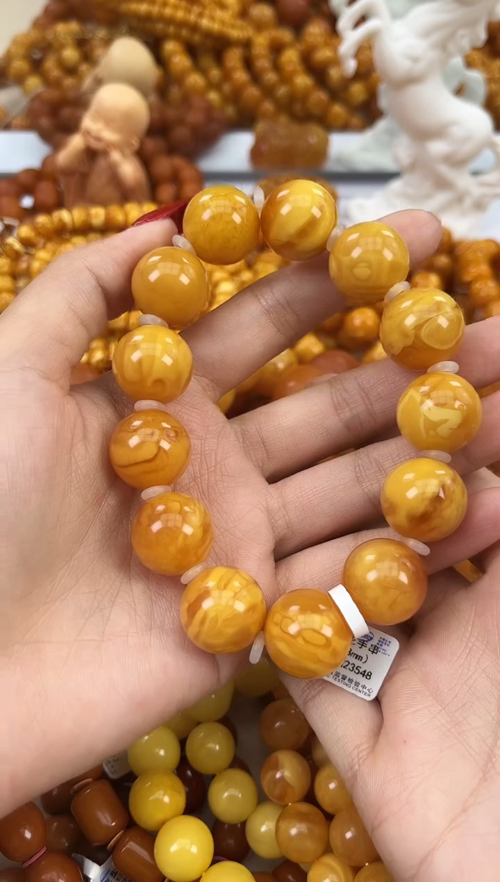 【闪购商品】琥珀颈饰未镶嵌天然琥珀蜜蜡