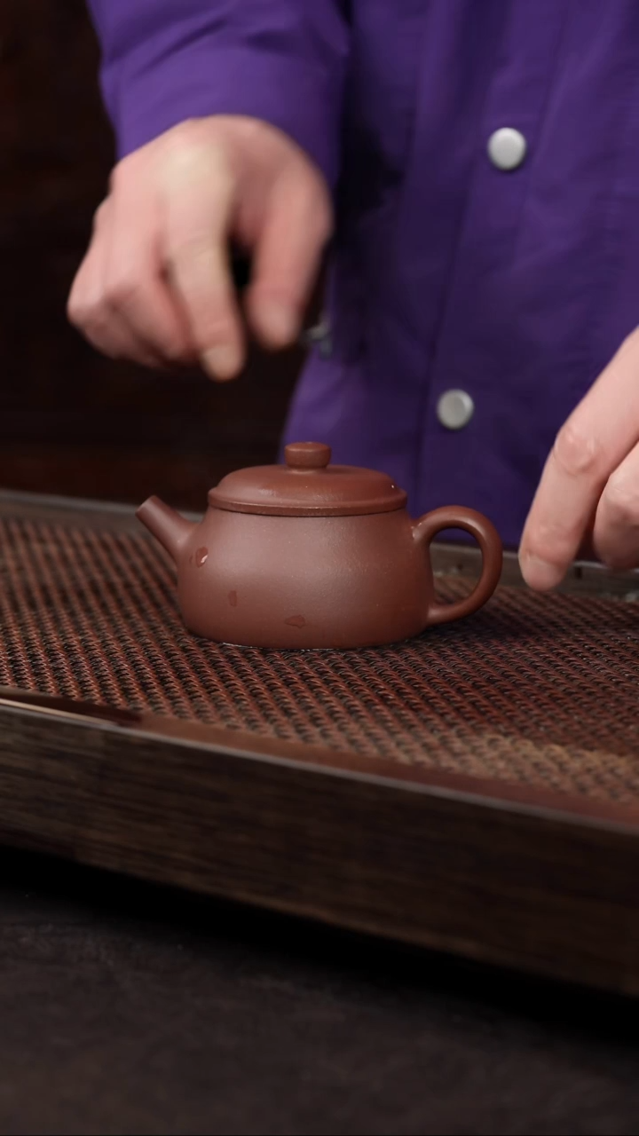 【闪购商品】紫砂茶壶底槽清扁钟