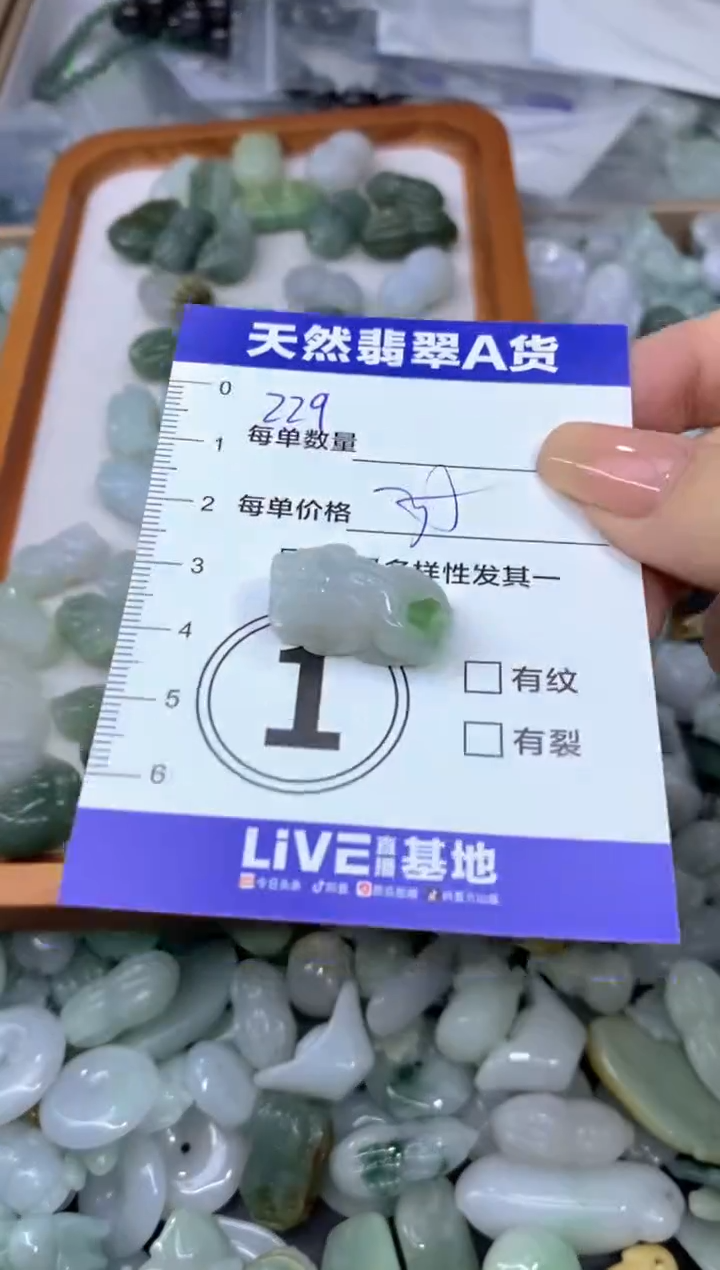 颈饰未镶嵌翡翠天然翡翠A货批量多样性发一件