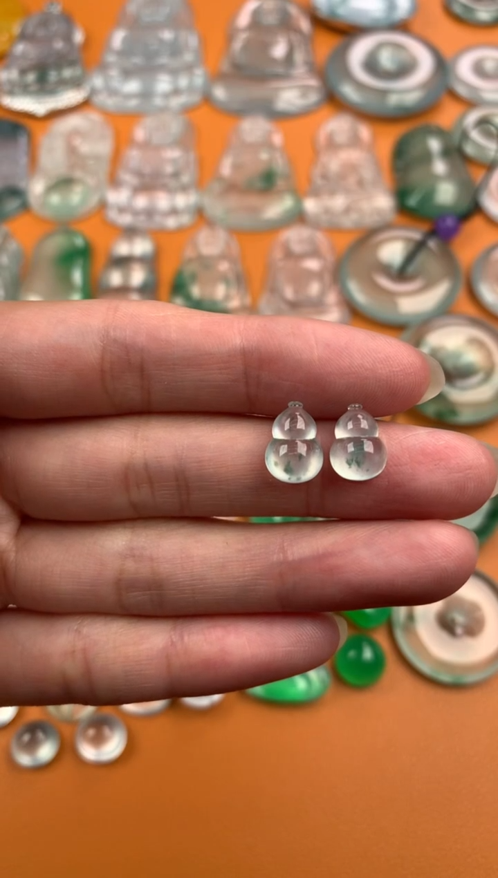 【闪购商品】翡翠颈饰未镶嵌10-7.3-4.4