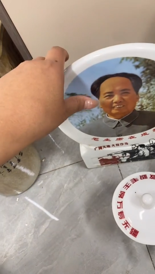 收藏家居装饰摆件真品瓷器老物件