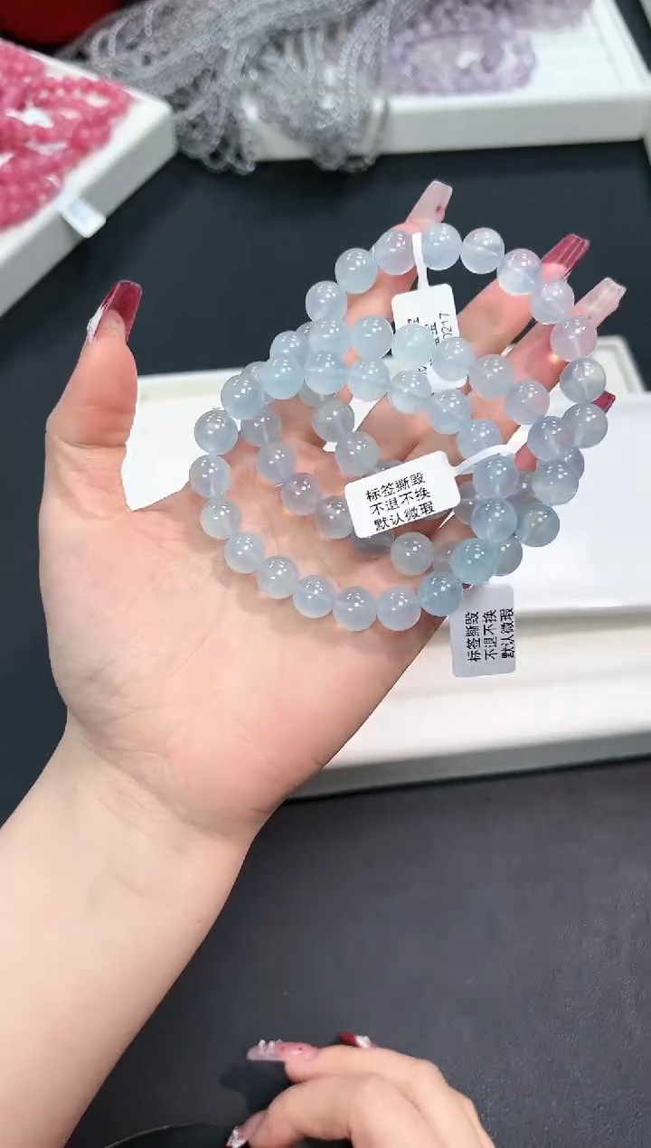 【闪购商品】水晶手串未镶嵌76C多样性发其一/1条10mm默认微瑕