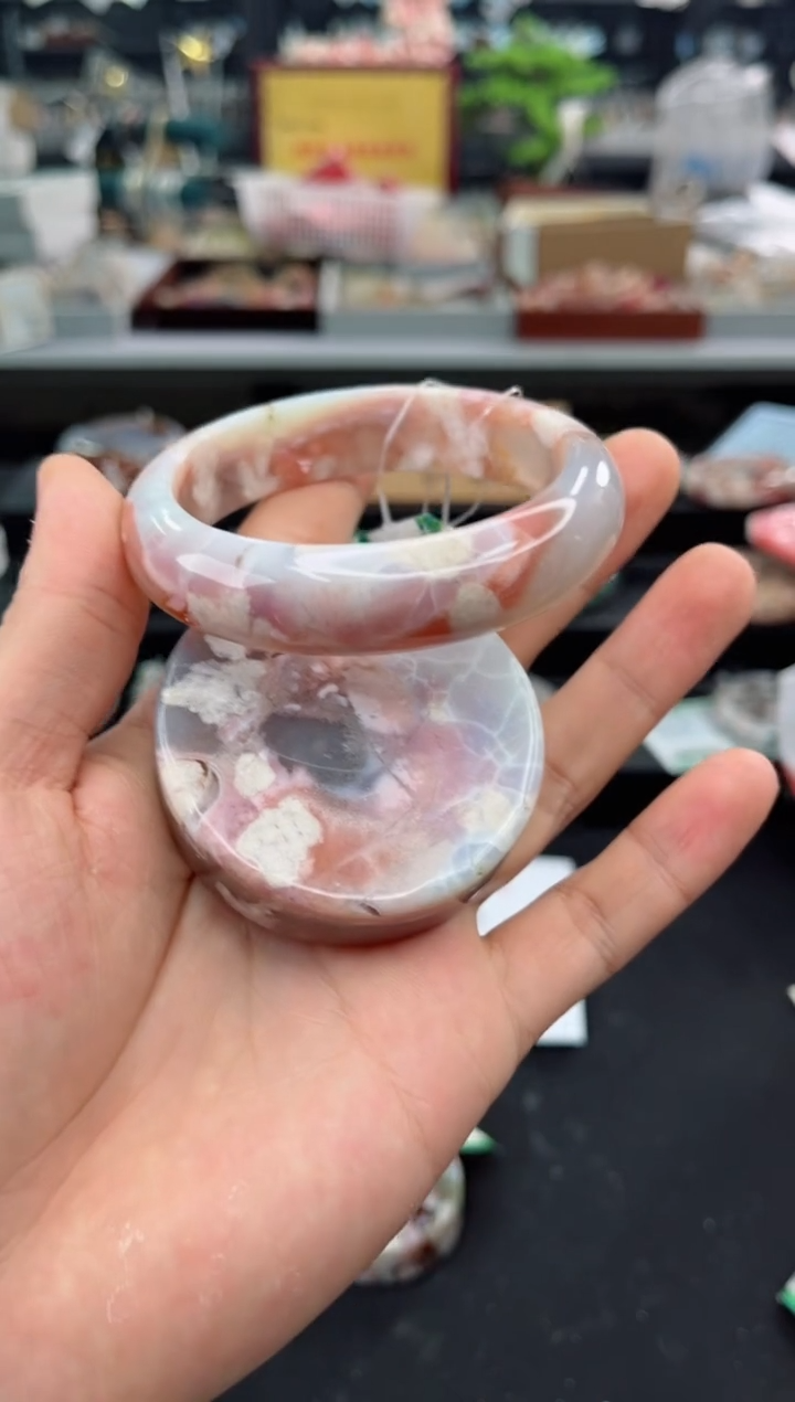 【闪购商品】石英质玉手镯未镶嵌61圈口（赠品镯心）3S9362235