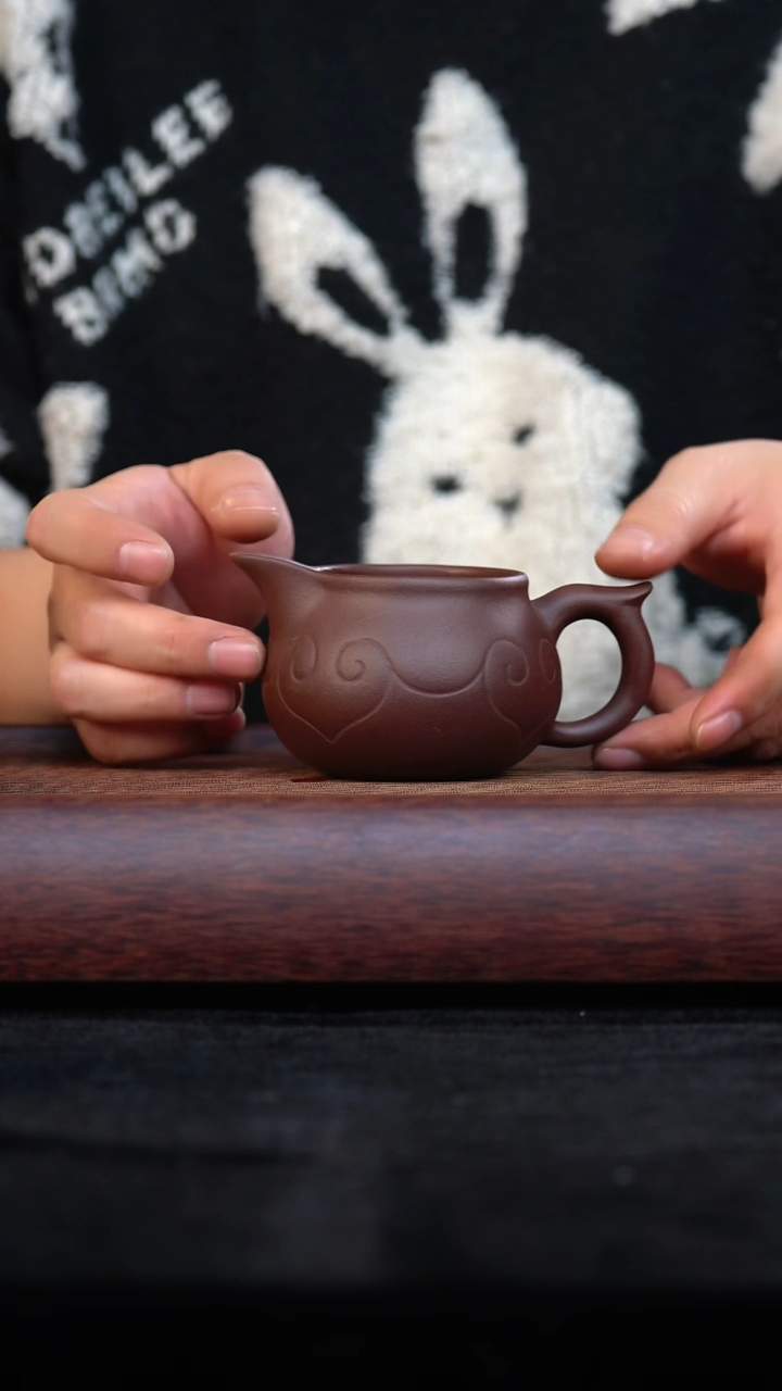 【闪购商品】手工原矿紫泥如意公道