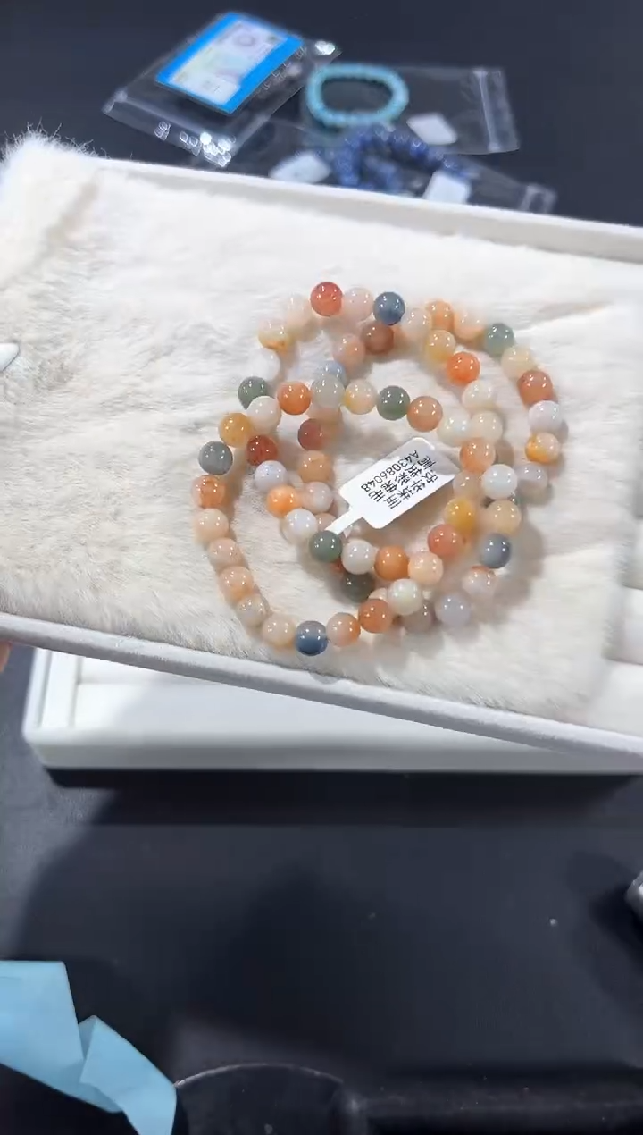 未镶嵌手链水晶8l多样性发其一【1条】默认微瑕7mm