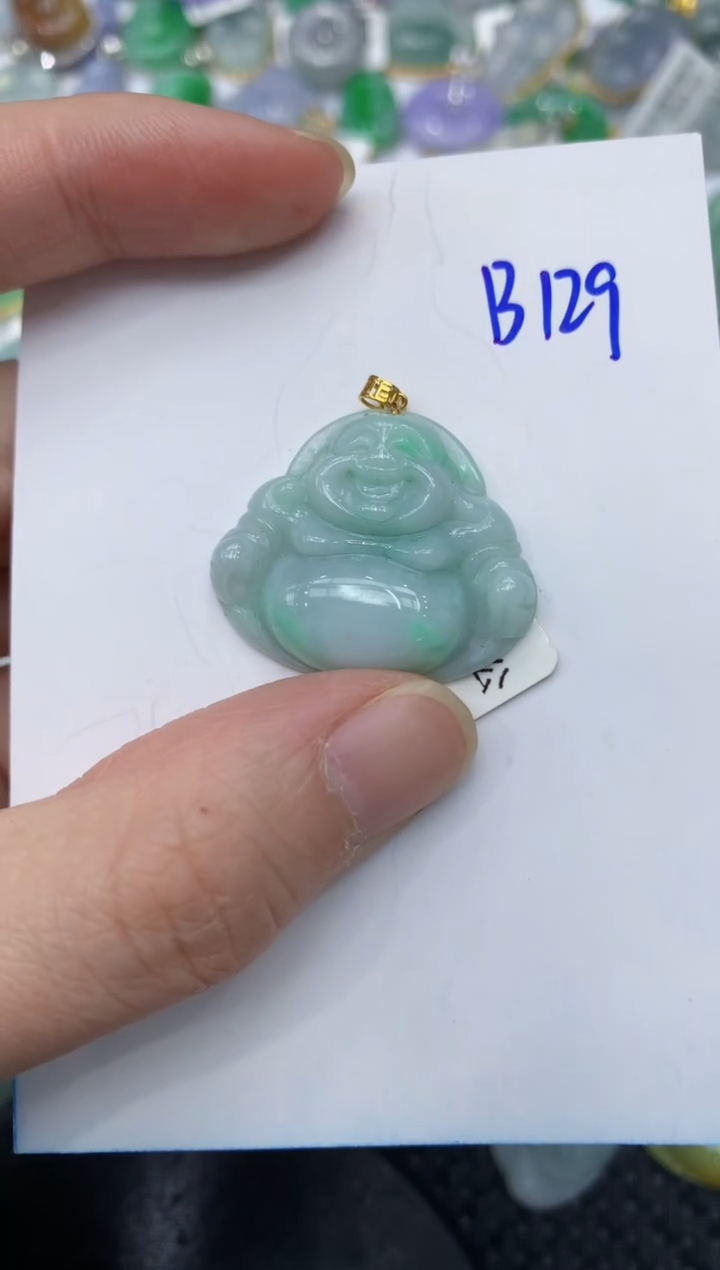 【闪购商品】翡翠颈饰18K金镶嵌11111111111