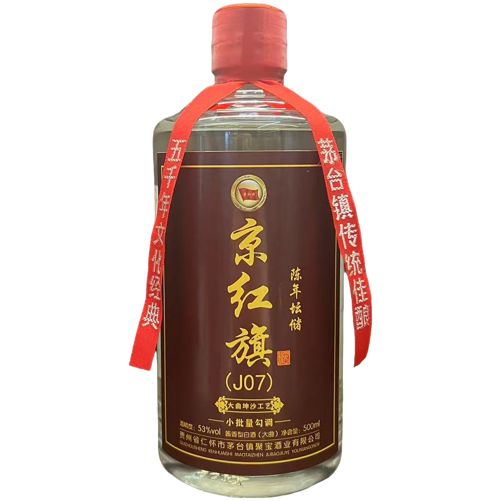 JingHongQi/京红旗J 07  （2007） 酱香型白酒53度500ml