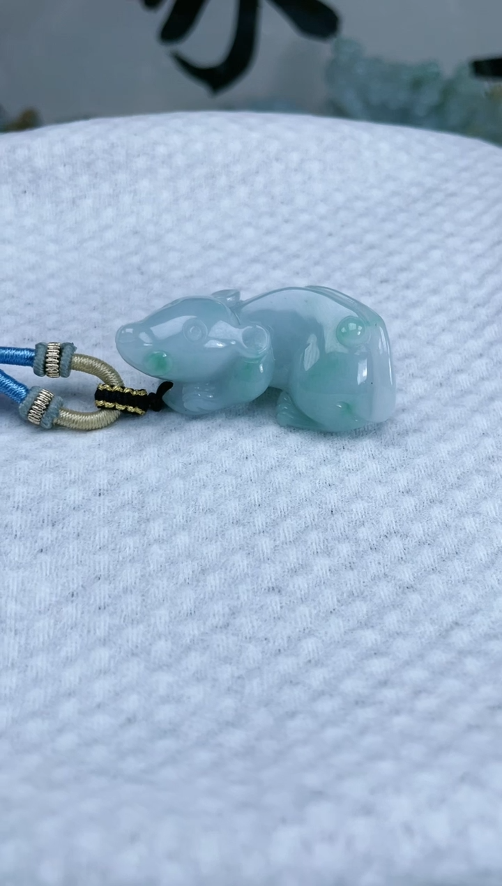 【闪购商品】翡翠颈饰未镶嵌鼠