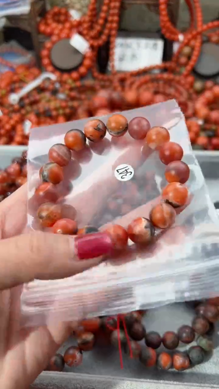 【闪购商品】南红玛瑙手串未镶嵌12