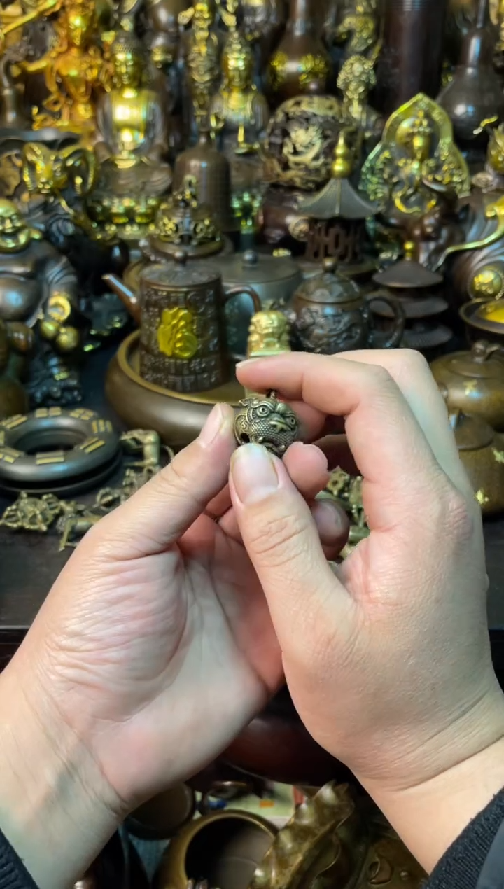 铜家居铜摆件888