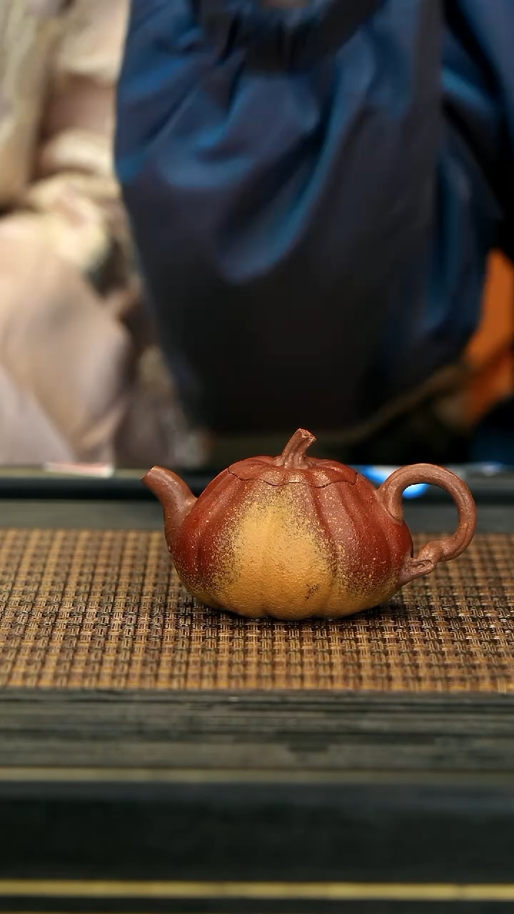 【闪购商品】紫砂茶壶WXT10红南瓜 段泥