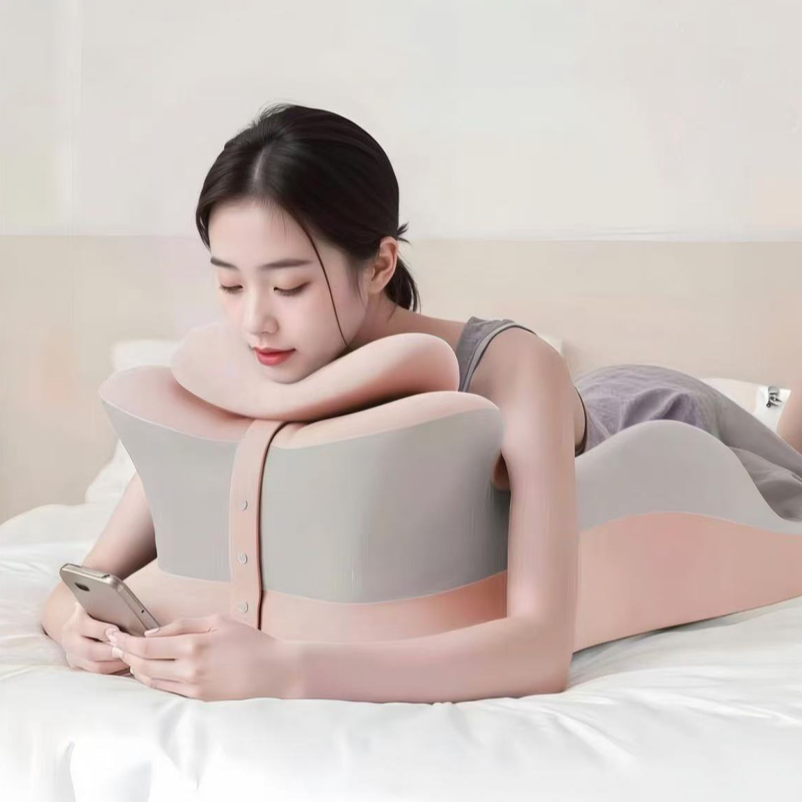 睡床上睡枕记忆棉床上神器玩手机垫枕玩趣枕加高枕