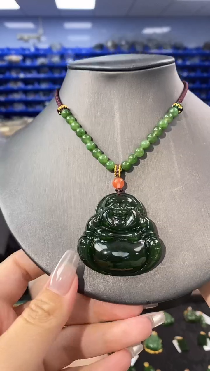 和田玉未镶嵌颈饰CL6948