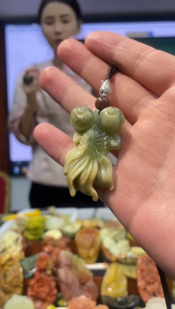 【闪购商品】岫玉吊坠未镶嵌·