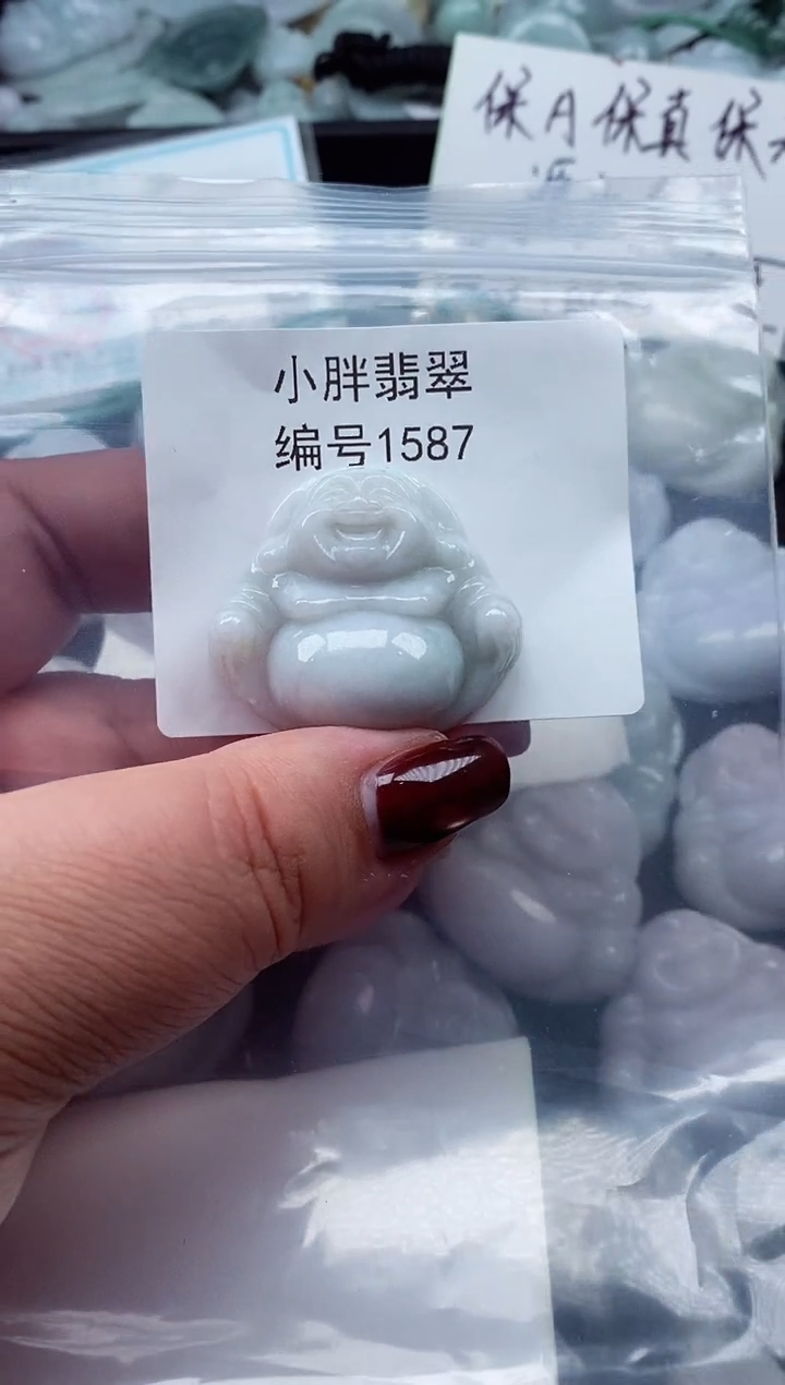 颈饰未镶嵌翡翠缅甸天然A货翡翠1587