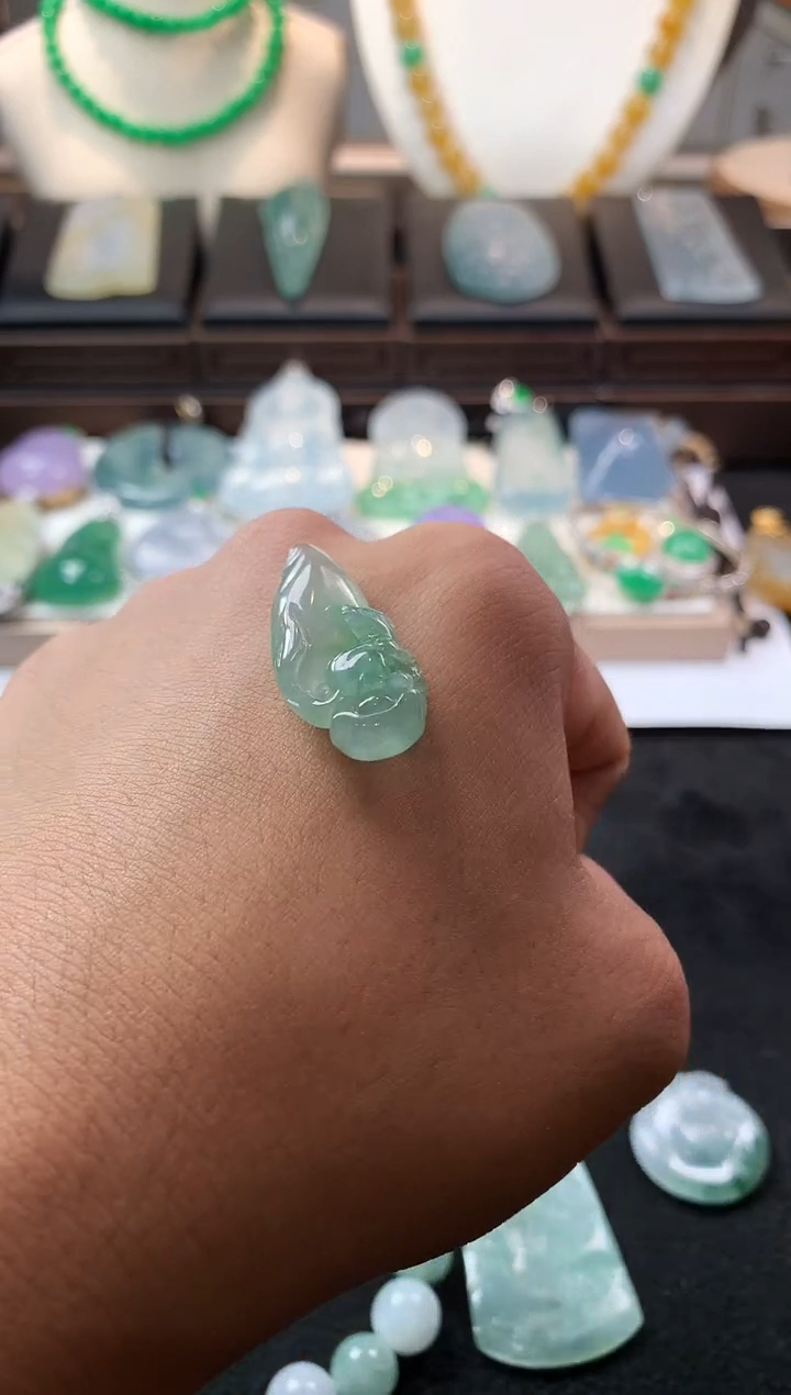 未镶嵌定制翡翠胡***丁5025毛货不退不换