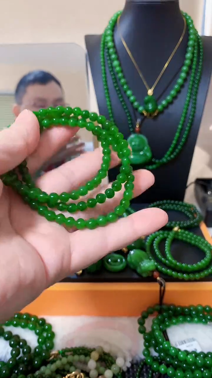 【闪购商品】和田玉（碧玉）项链未镶嵌6