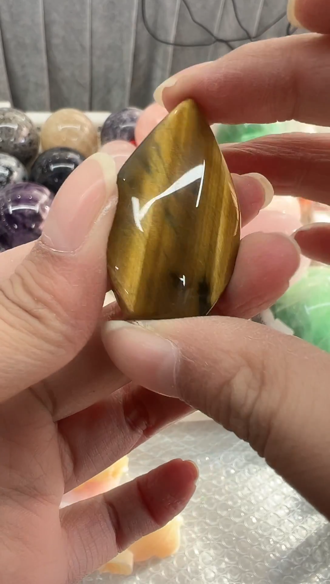 未镶嵌珠宝半成品水晶S285 