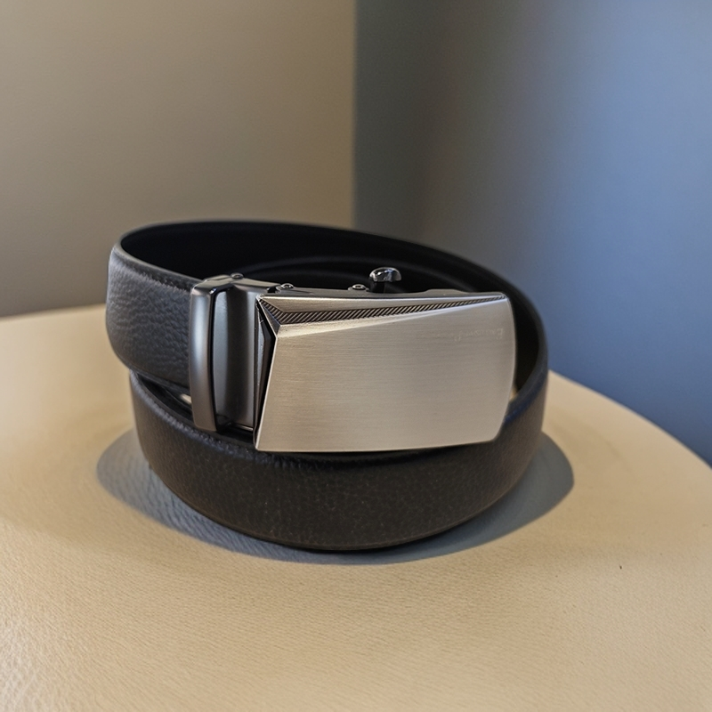 新款纯牛皮男士自动扣腰带休闲商务24C0356、24C0356-1