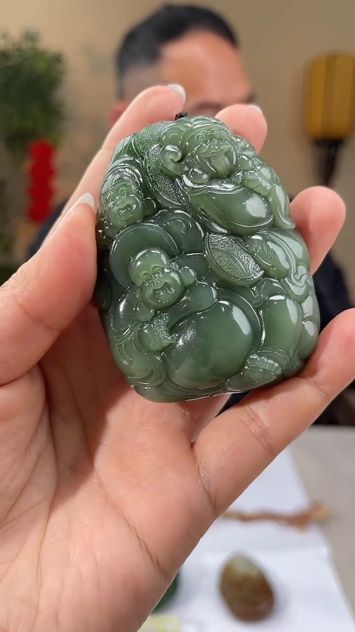 【闪购商品】定制和田玉多样性拍一发一22288