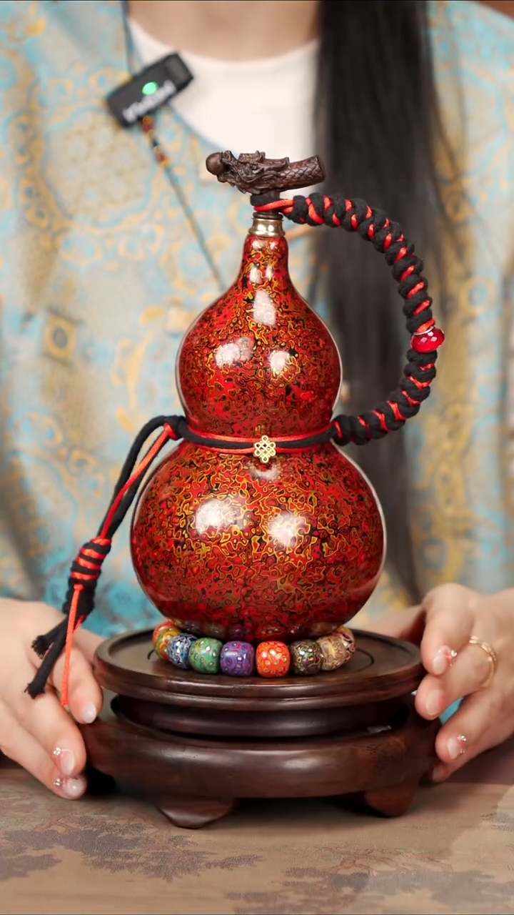 【闪购商品】91易林高端工艺大漆酒葫芦--518