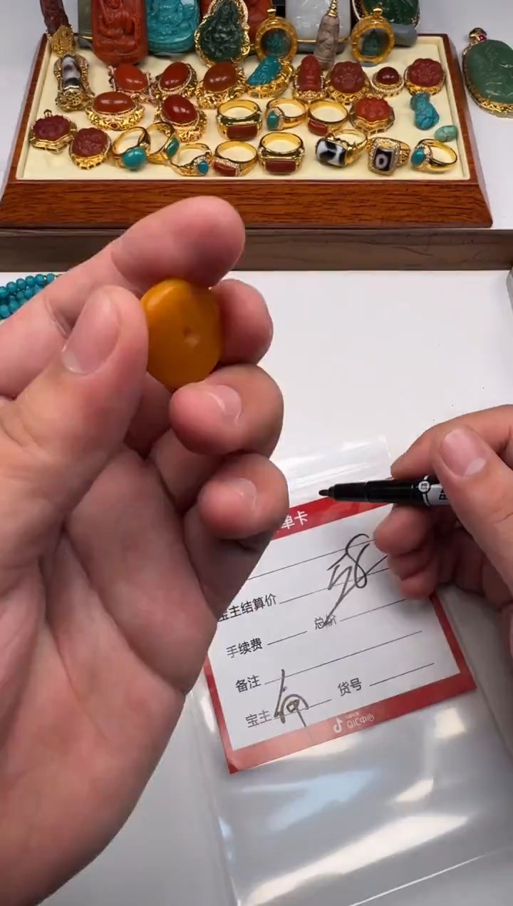 裸石蜜蜡未镶嵌西***~配饰配饰