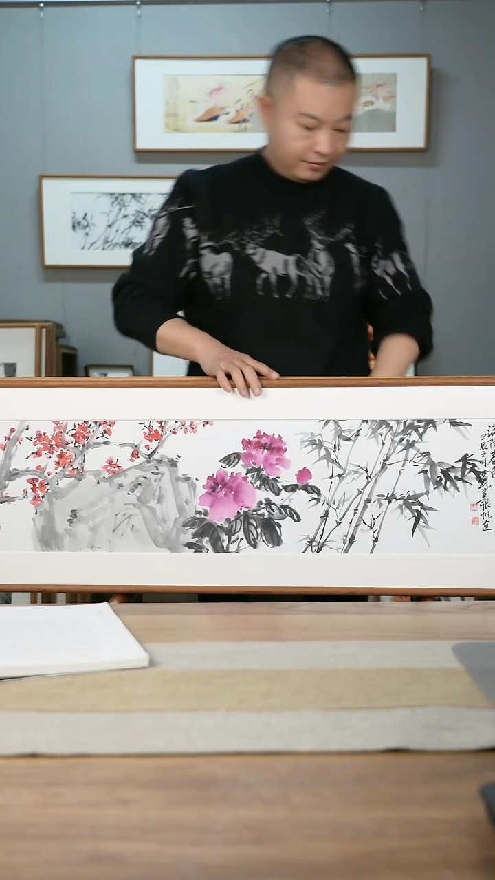 【闪购商品】书法协会会员老师带框作品-