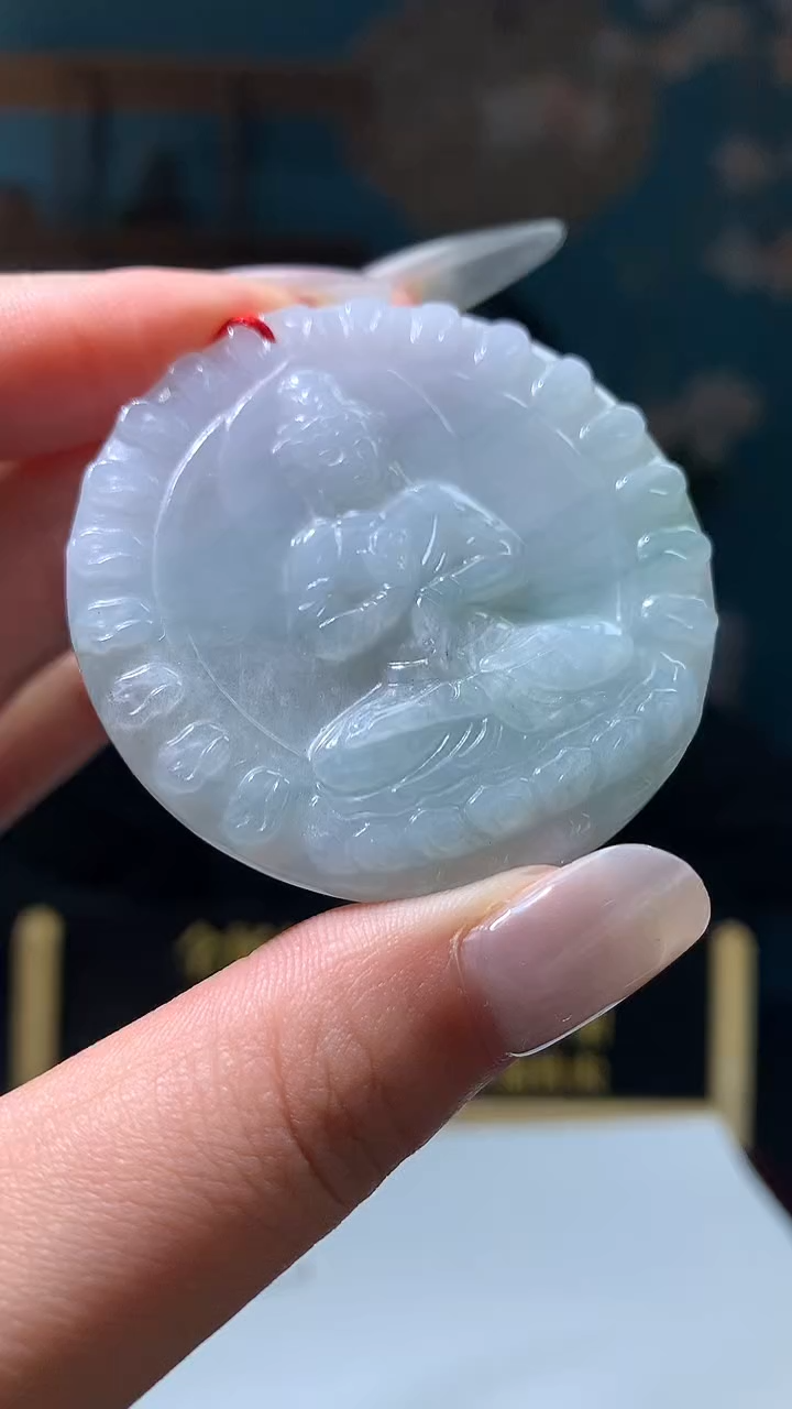 吊坠(不含链)未镶嵌翡翠天然翡翠A货08