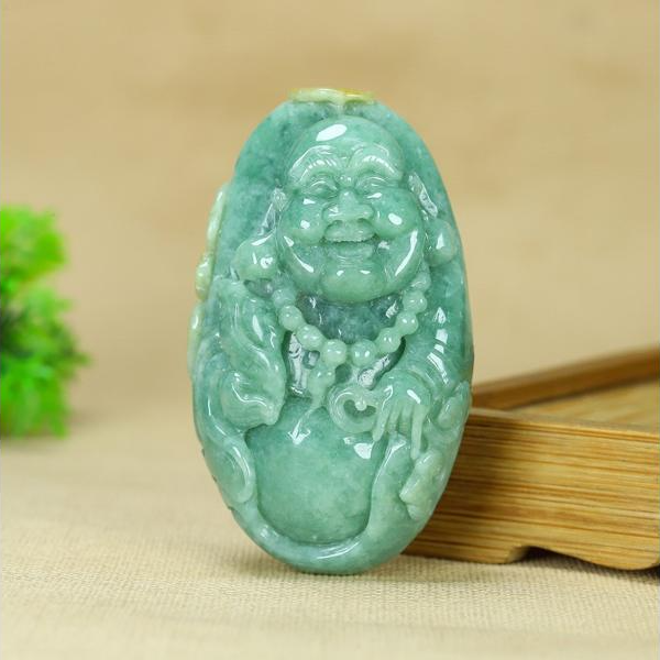 A170珠宝玉石A货翡翠把件