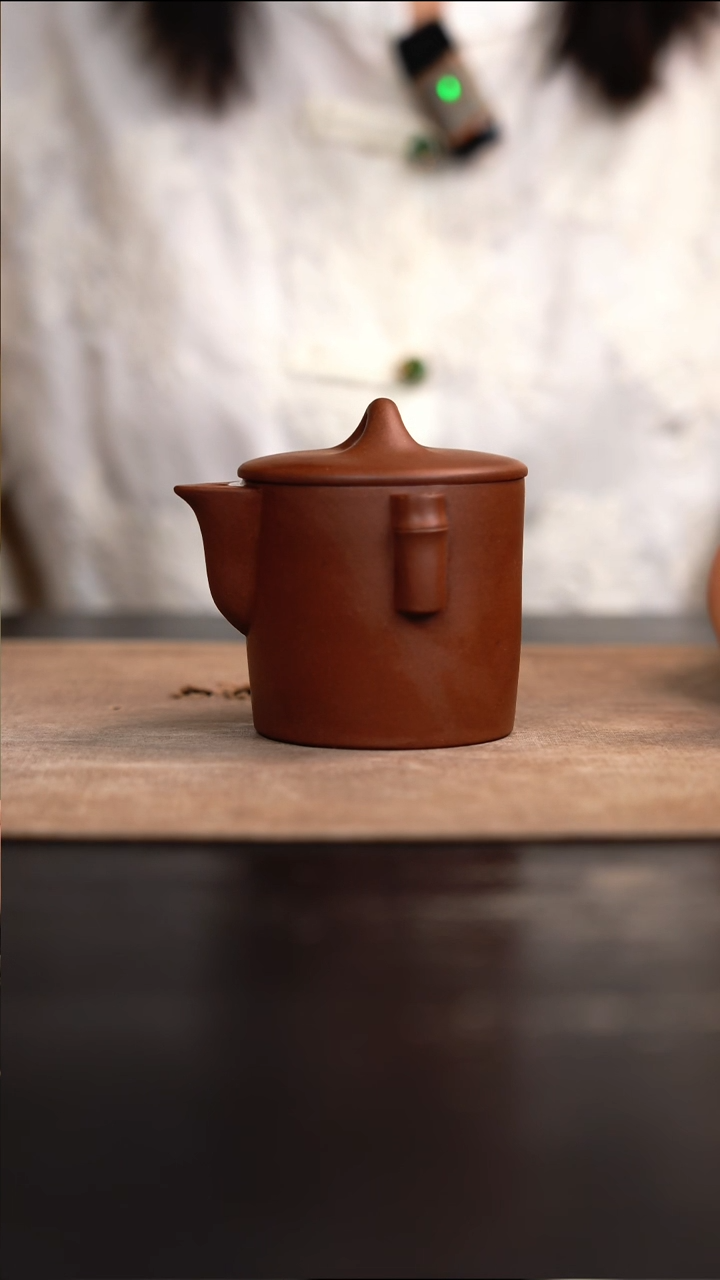 紫砂茶壶饮茶器清水泥140cc