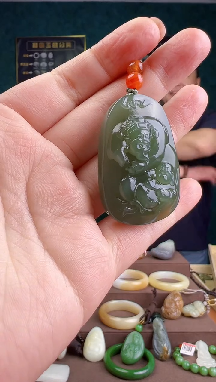 【闪购商品】和田玉颈饰未镶嵌ZZ 拍一发一 多样性发货