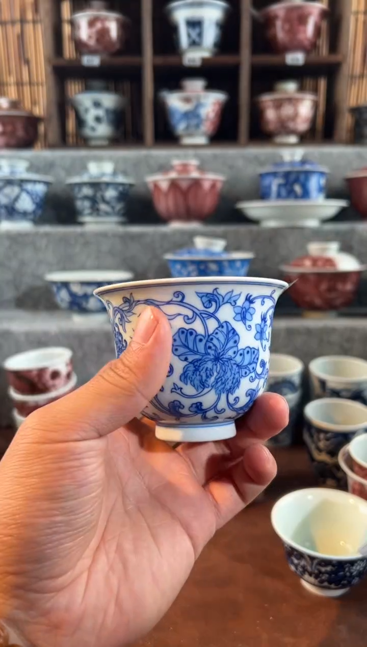 【闪购商品】029天禄呀那次西番莲盖碗