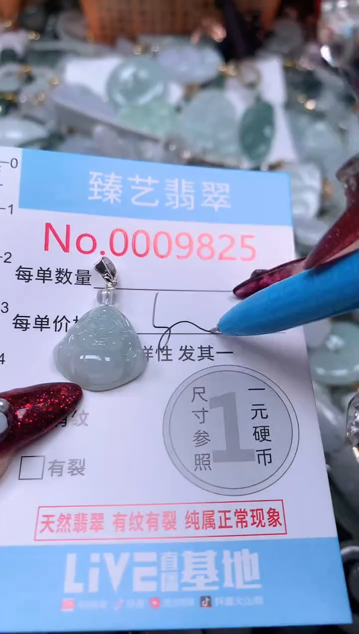 颈饰未镶嵌翡翠9825