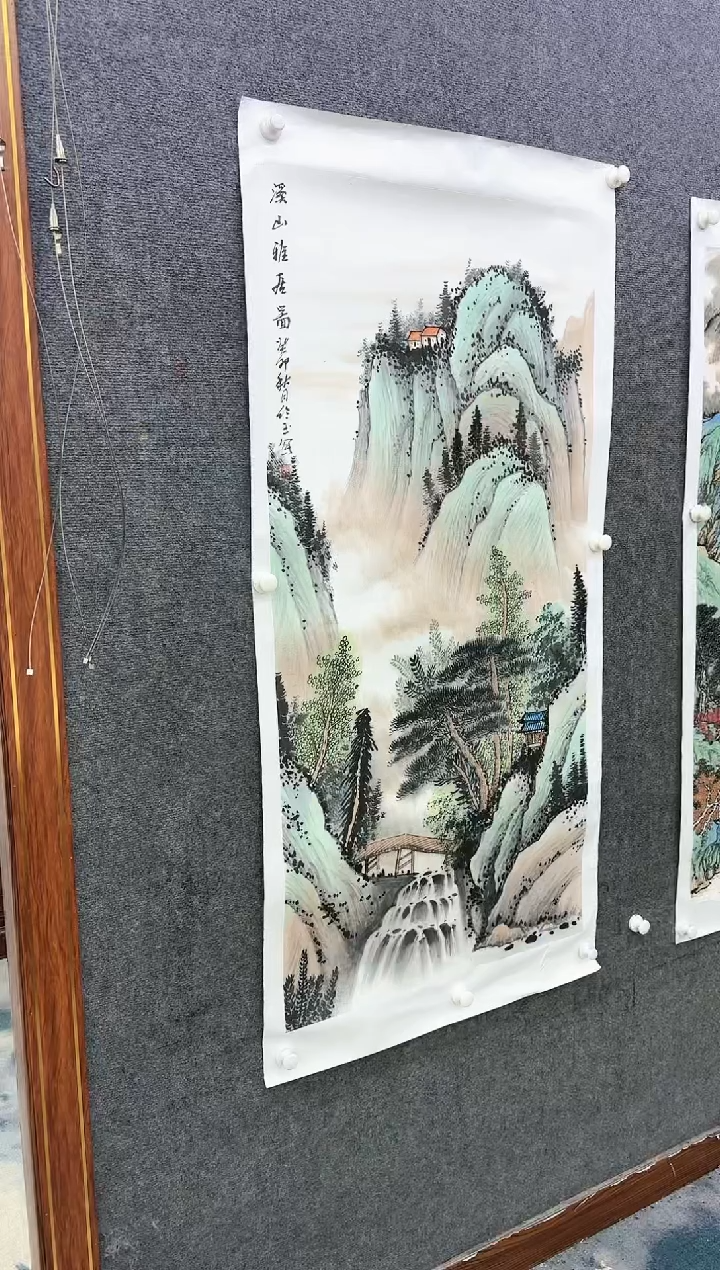 【闪购商品】绘画DC张伦玉-小四尺-山水国画