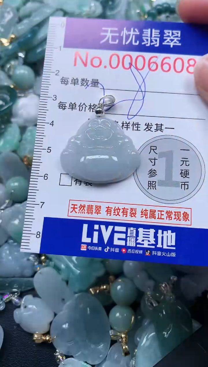 颈饰未镶嵌翡翠6608