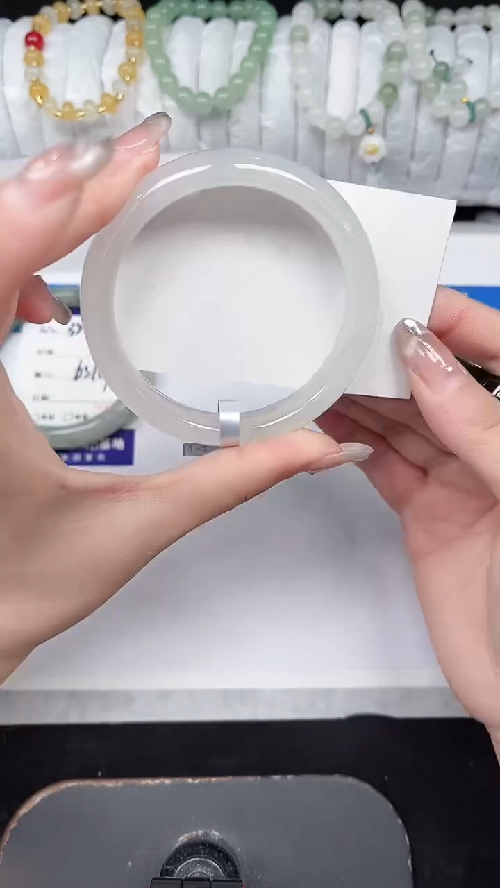 未镶嵌手镯石英质玉327-58/59