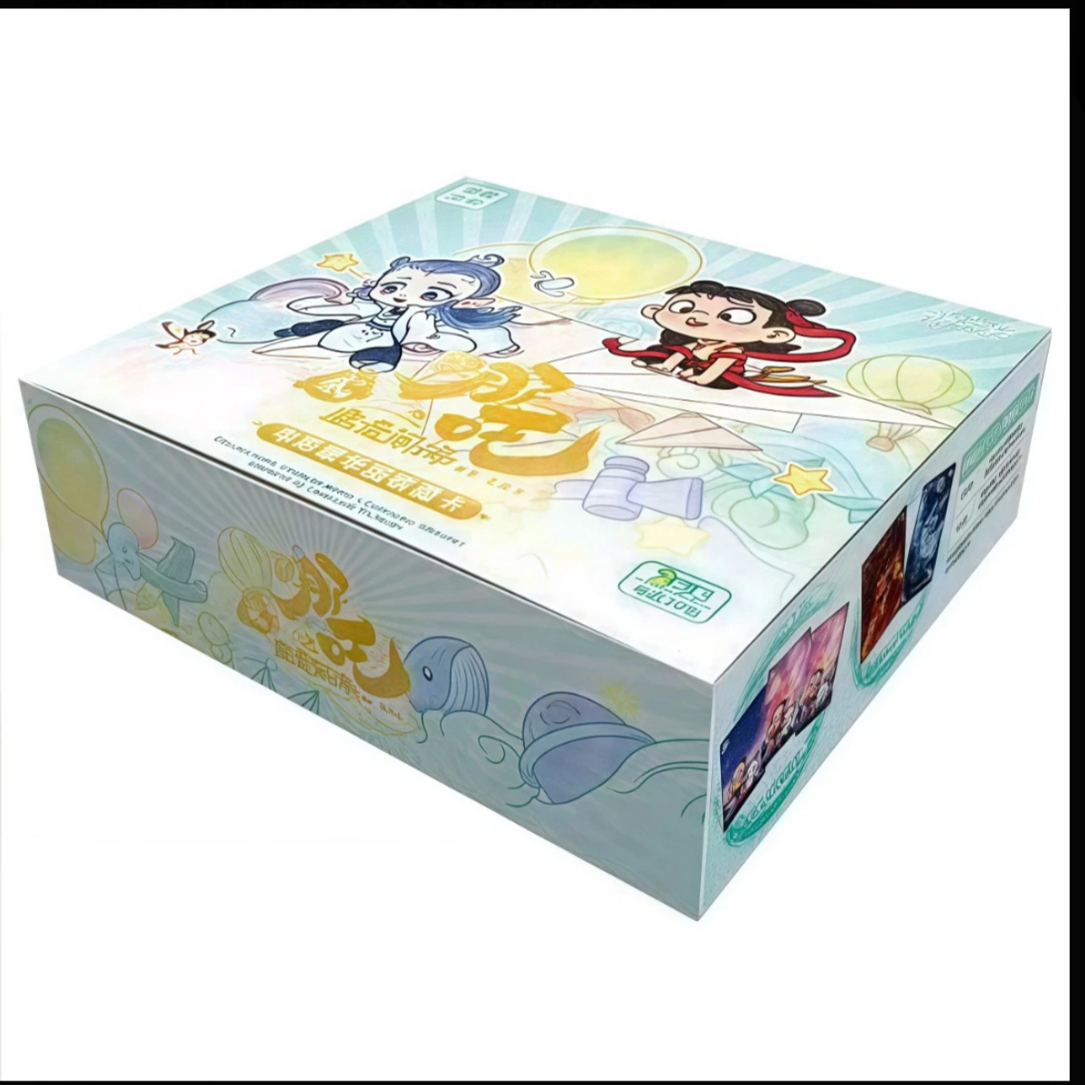 {拆包}集卡社豪华版哪吒卡片魔丸灵珠收藏卡牌两元包魔童周边正版