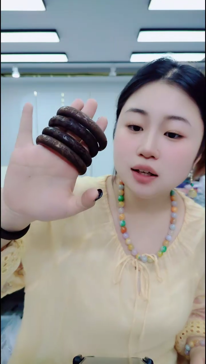 香榧木0260雕刻木手镯