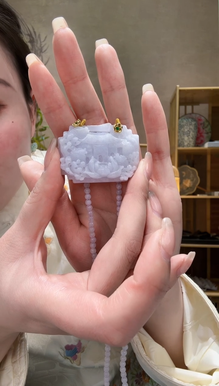 【闪购商品】翡翠颈饰未镶嵌吊坠