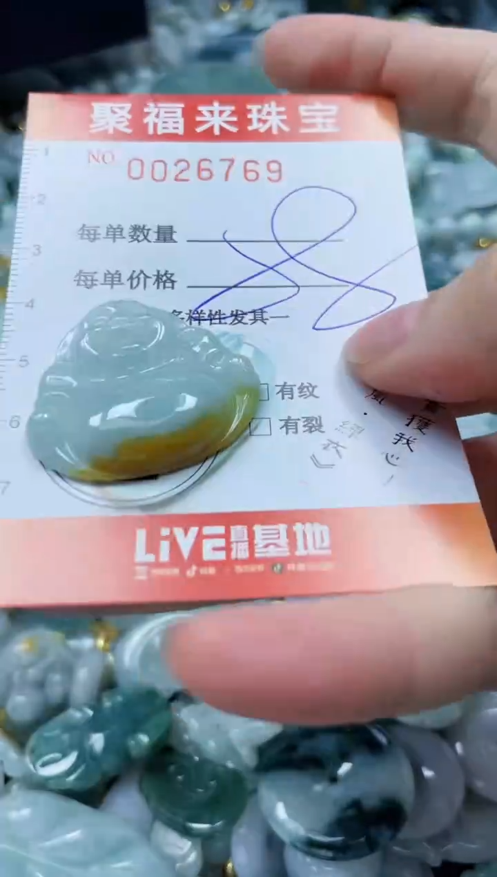 【闪购商品】翡翠颈饰未镶嵌闪购0026769