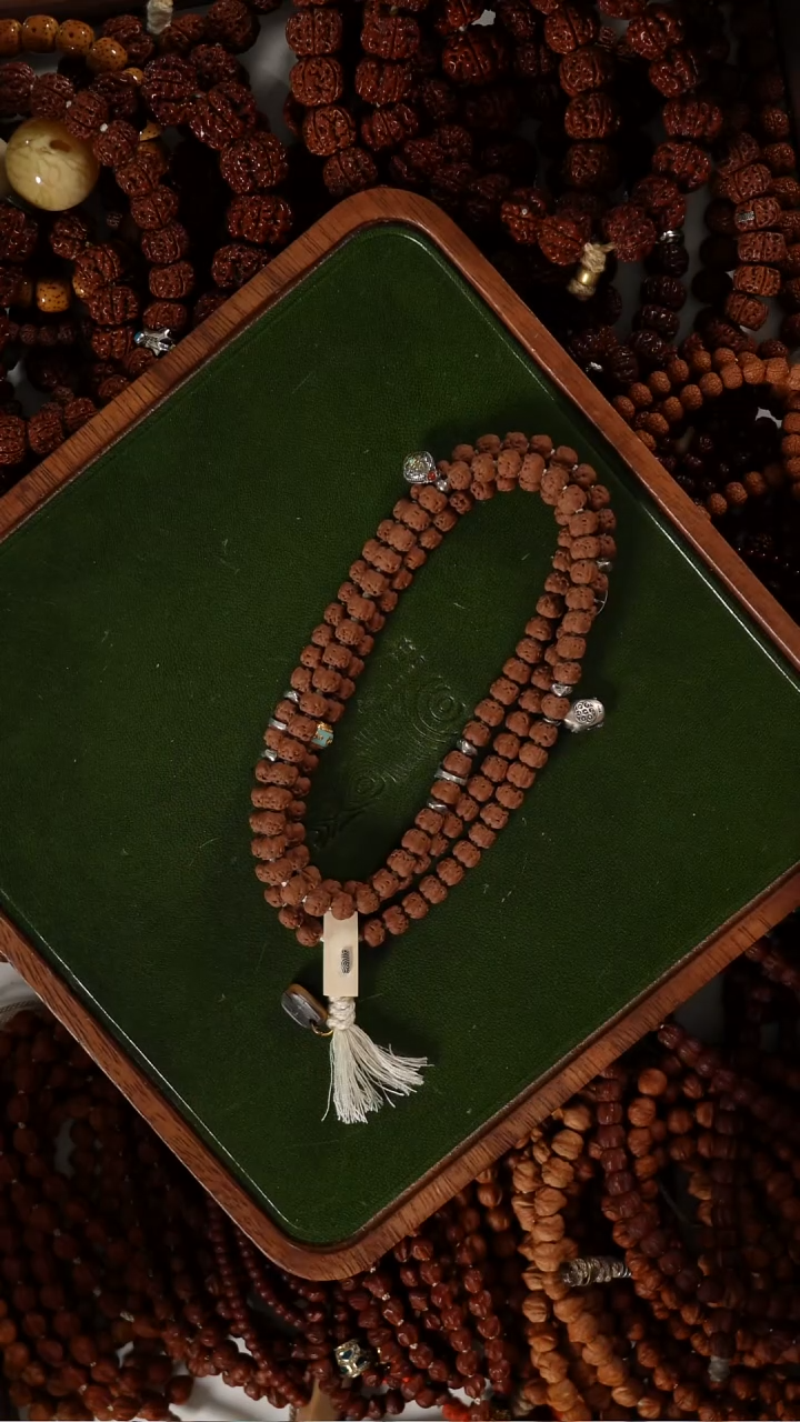 金刚菩提吊坠【葡萄亲搭】佛手小金刚搭配长串