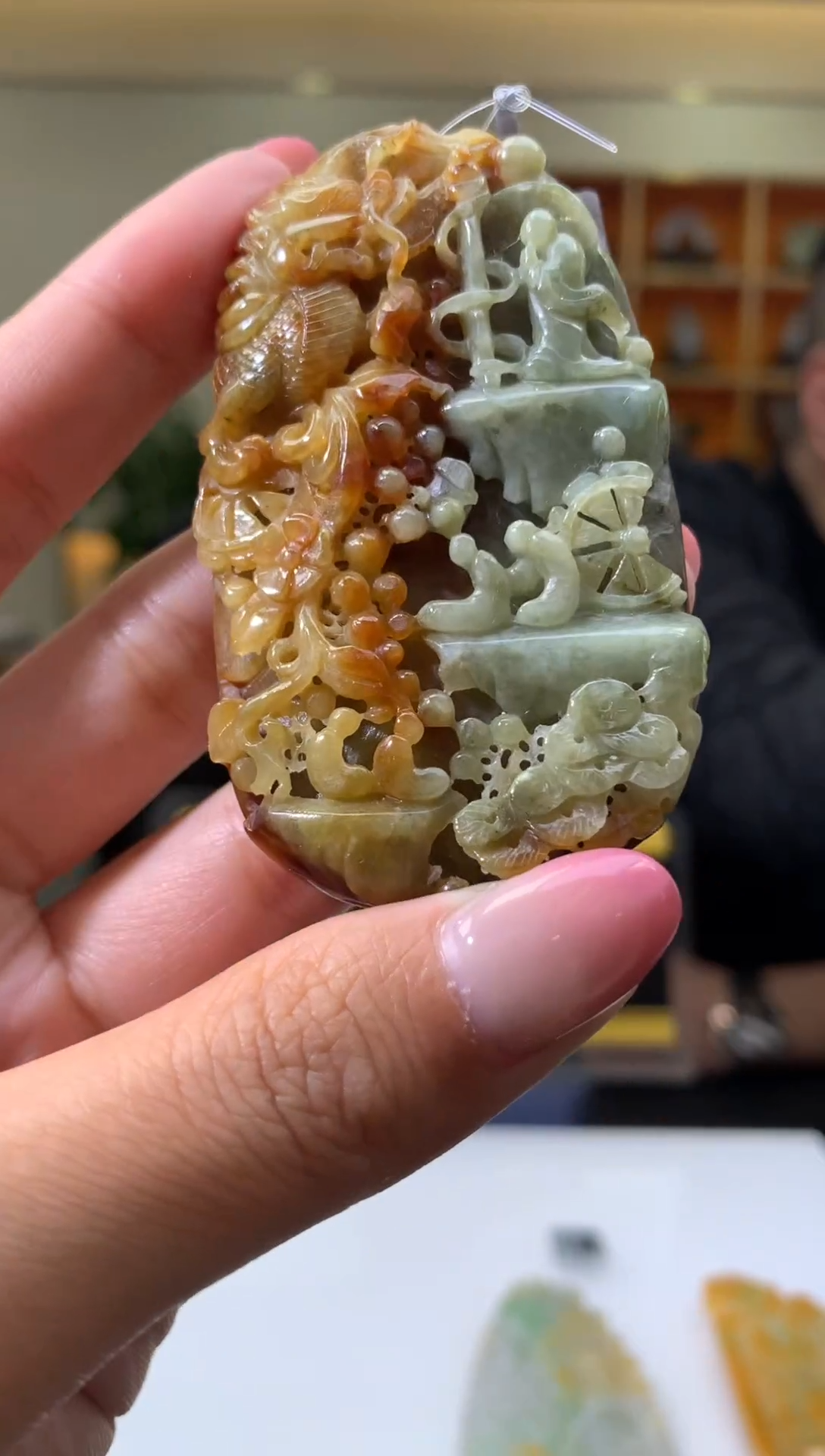 颈饰未镶嵌翡翠X-@@BSGG123084多样性发一 