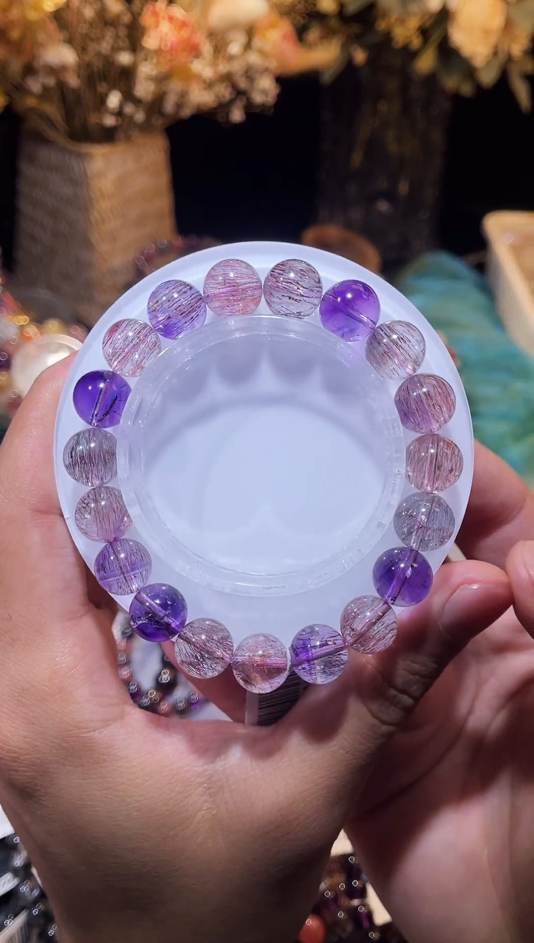 未镶嵌手串水晶仙女超七单圈10m+