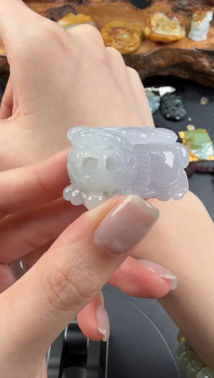 吊坠(不含链)未镶嵌翡翠翡翠饰品-138